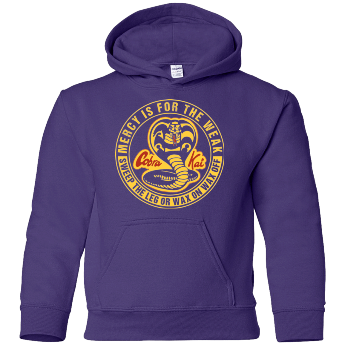 Sweatshirts Purple / YS Mercy Is For The Weak Youth Hoodie