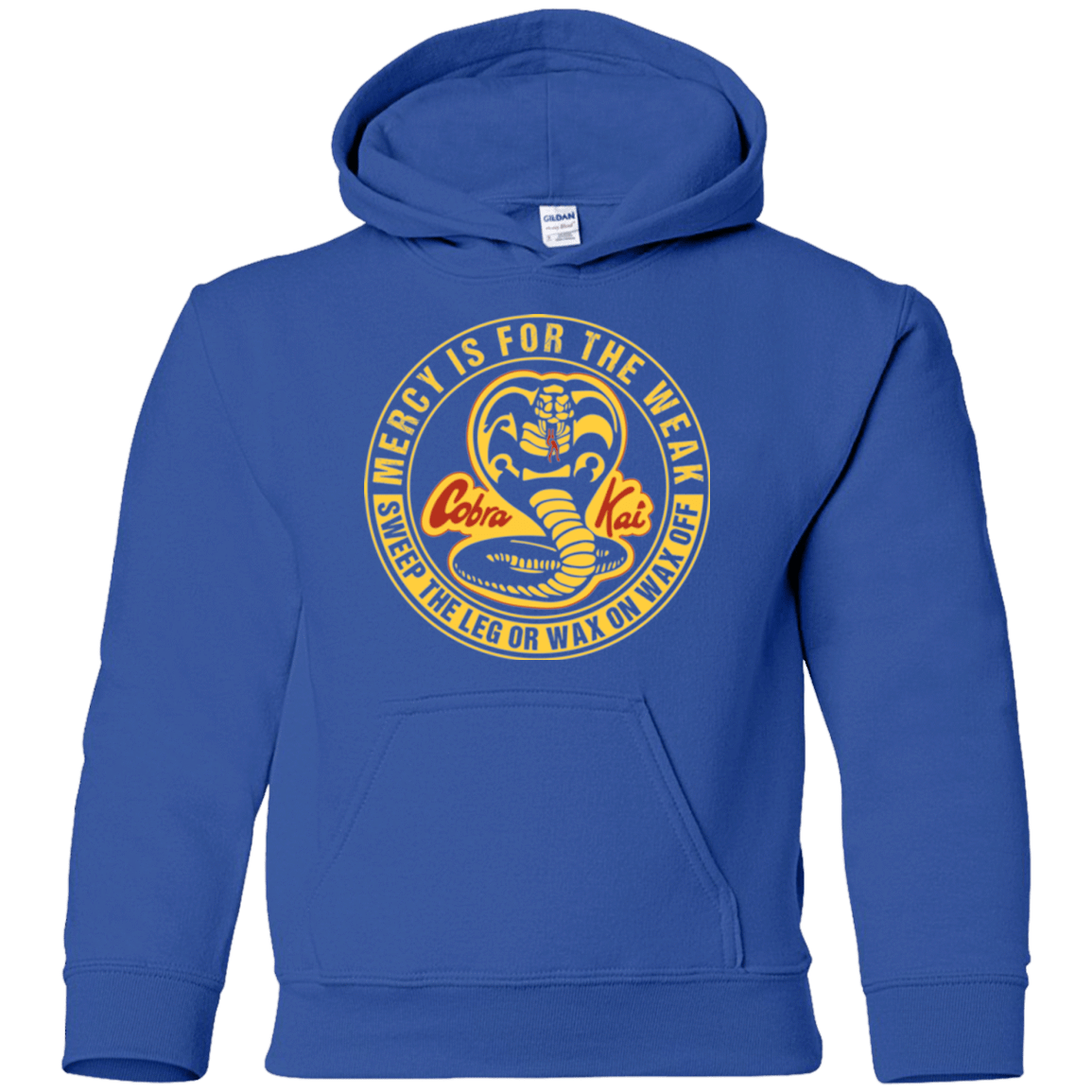 Sweatshirts Royal / YS Mercy Is For The Weak Youth Hoodie