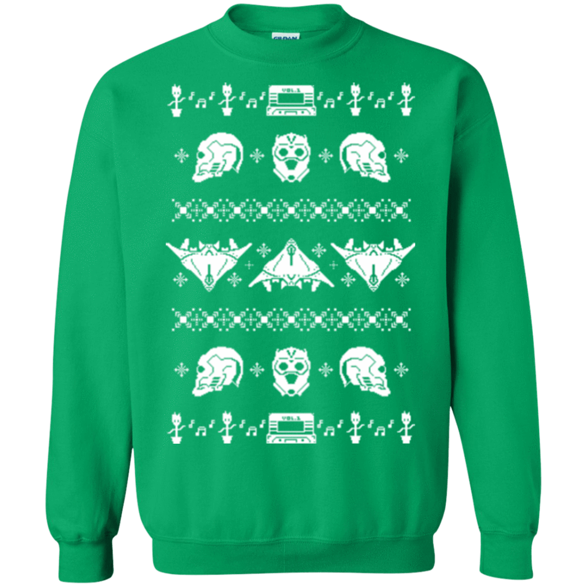 Sweatshirts Irish Green / Small Merry Christmas A-Holes 2 Crewneck Sweatshirt