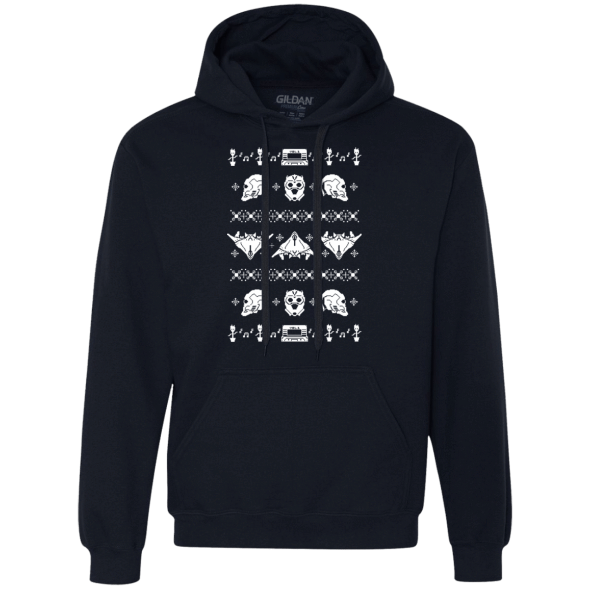 Sweatshirts Navy / Small Merry Christmas A-Holes 2 Premium Fleece Hoodie