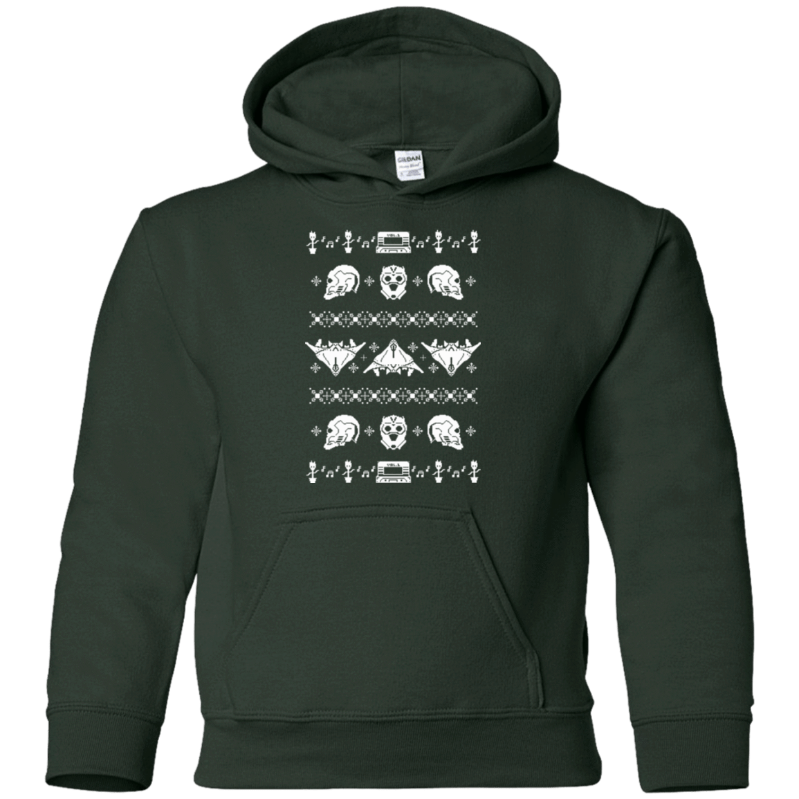Sweatshirts Forest Green / YS Merry Christmas A-Holes 2 Youth Hoodie