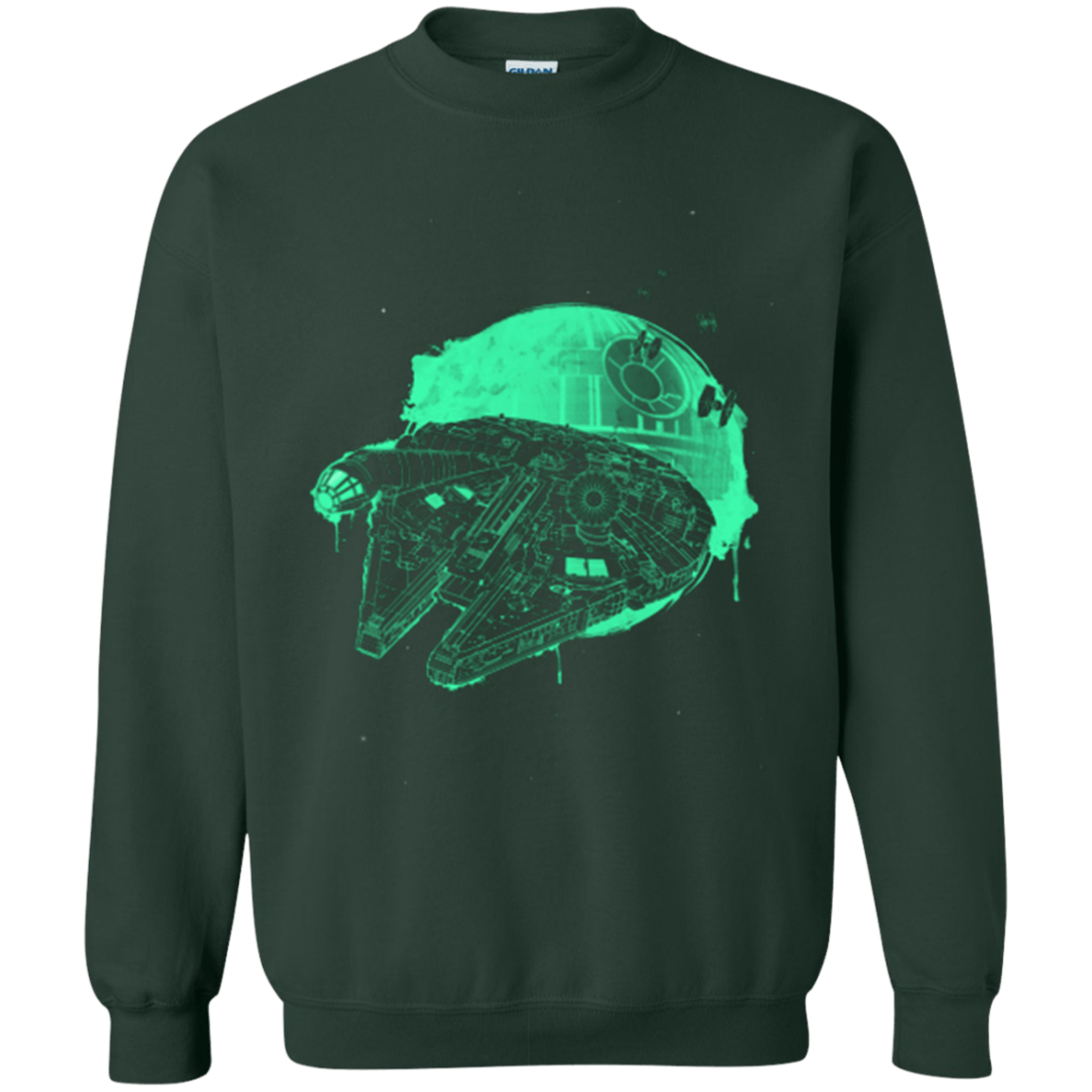 Sweatshirts Forest Green / Small Messy Rescue Crewneck Sweatshirt
