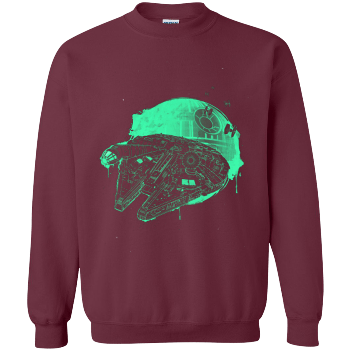 Sweatshirts Maroon / Small Messy Rescue Crewneck Sweatshirt