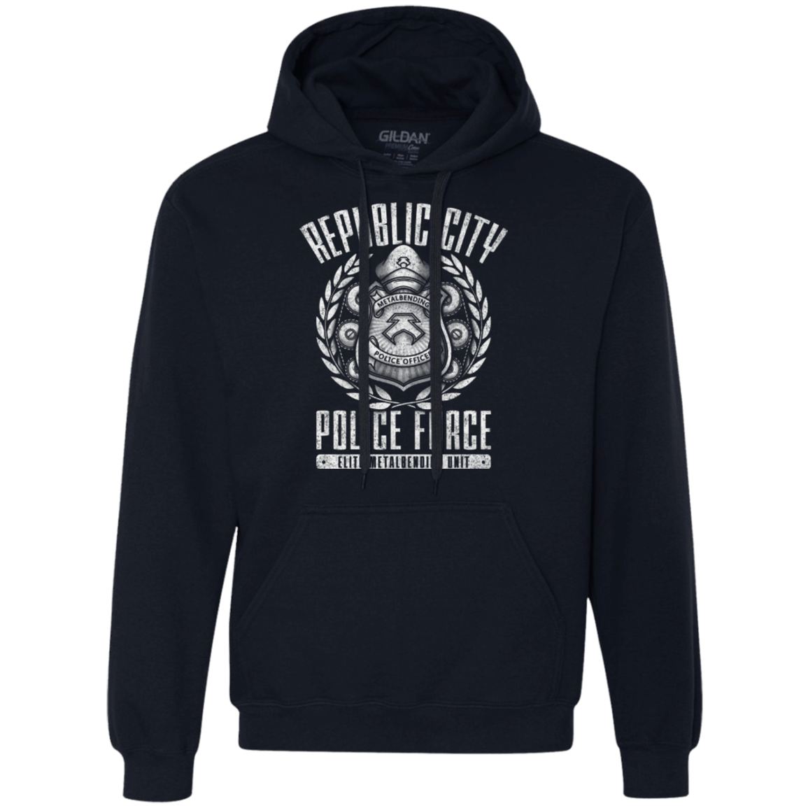 Sweatshirts Navy / Small Metal is Enduring Premium Fleece Hoodie