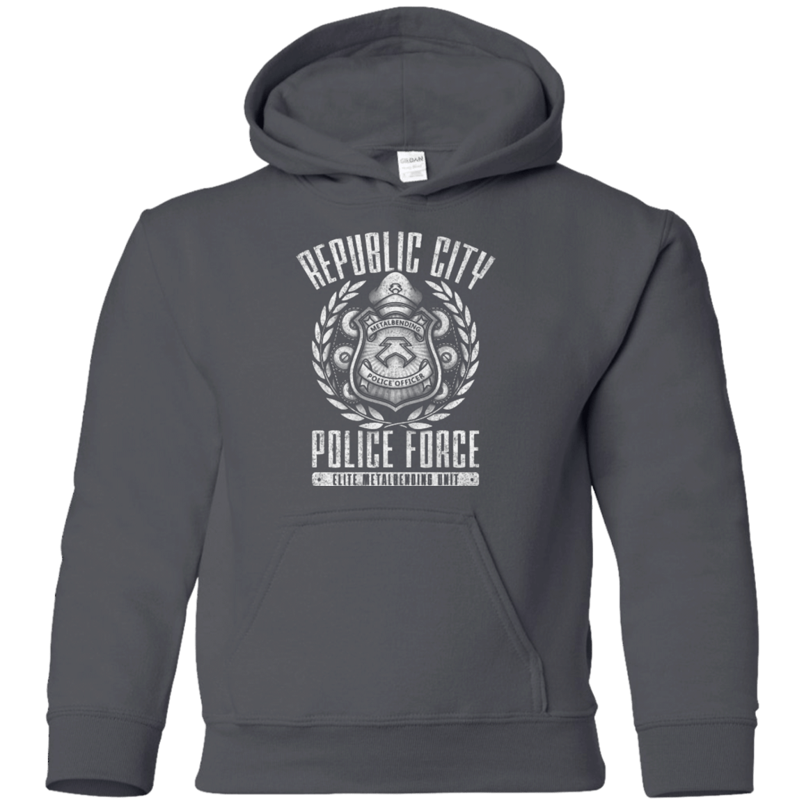 Sweatshirts Charcoal / YS Metal is Enduring Youth Hoodie