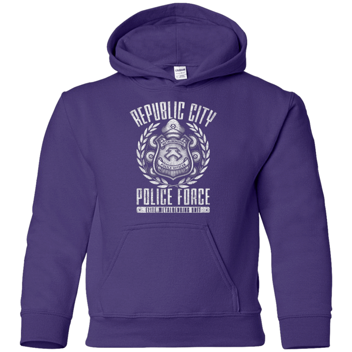 Sweatshirts Purple / YS Metal is Enduring Youth Hoodie