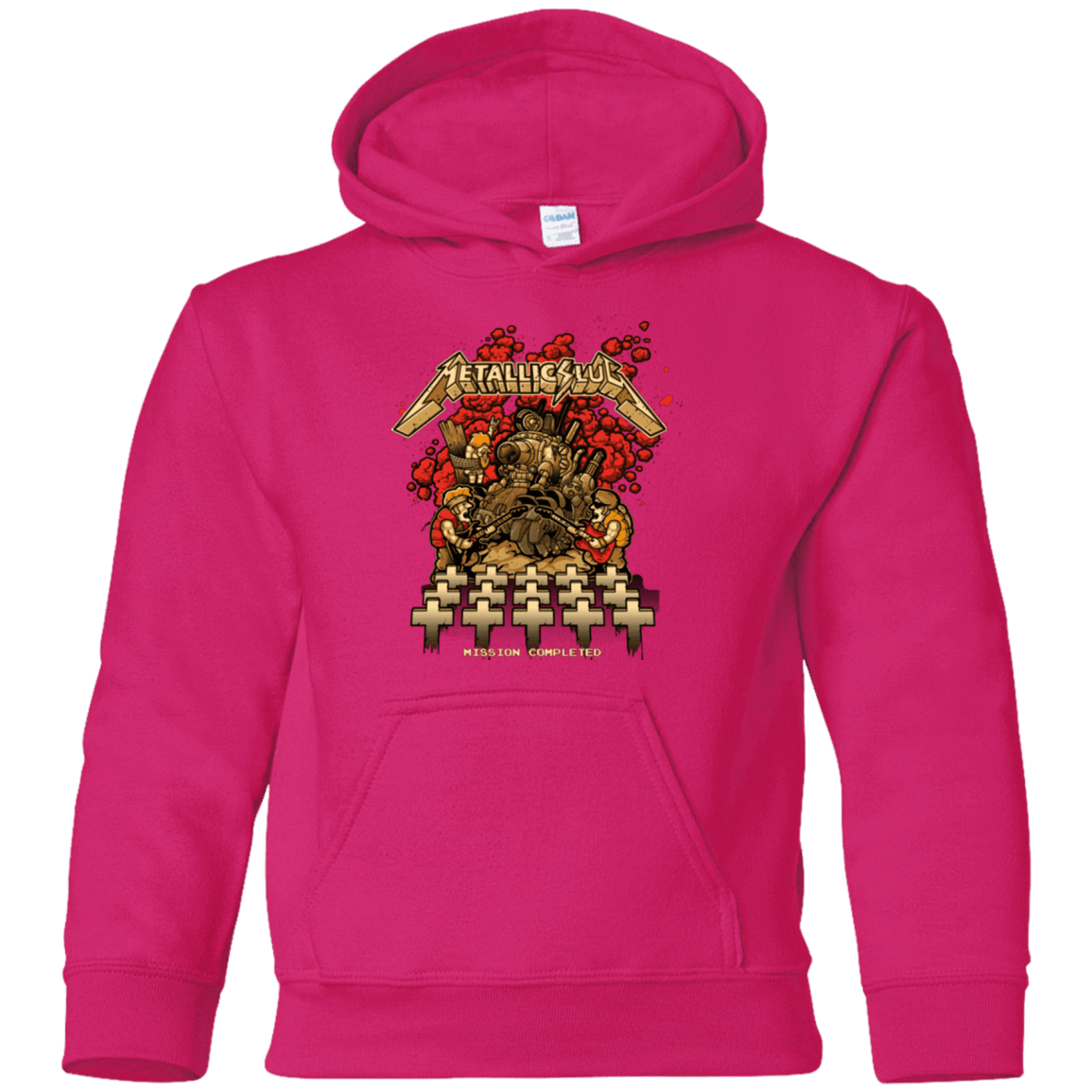 Sweatshirts Heliconia / YS METALLIC SLUG Youth Hoodie