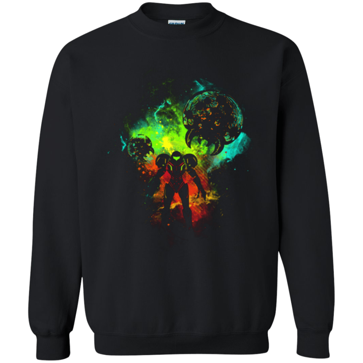 Sweatshirts Black / Small METROID Crewneck Sweatshirt