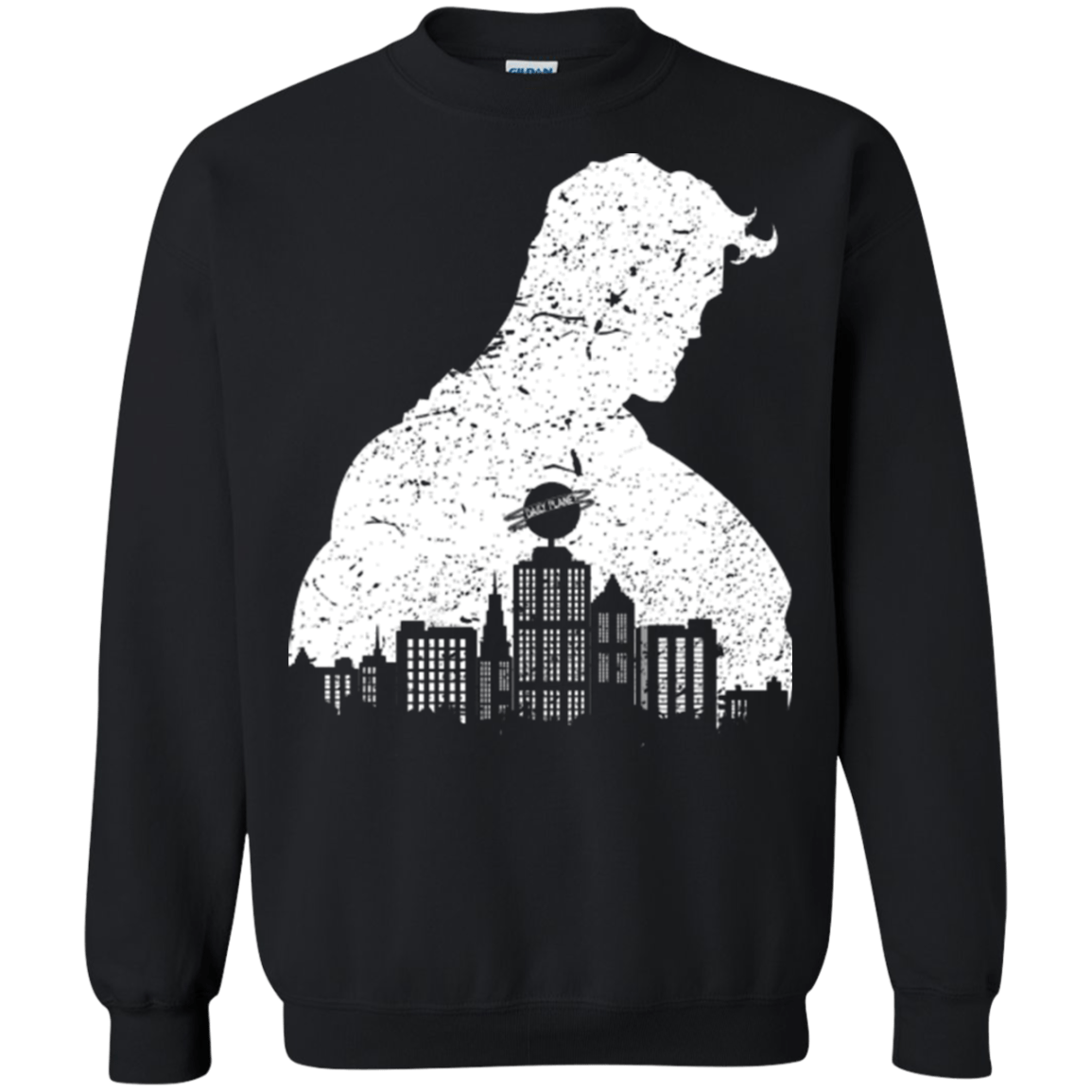 Sweatshirts Black / Small Metropolis Shadow Crewneck Sweatshirt