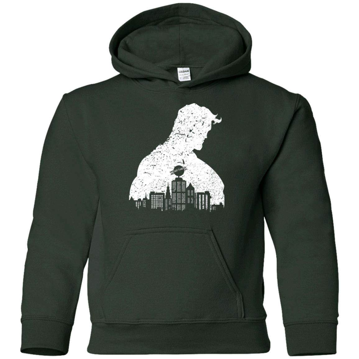 Sweatshirts Forest Green / YS Metropolis Shadow Youth Hoodie