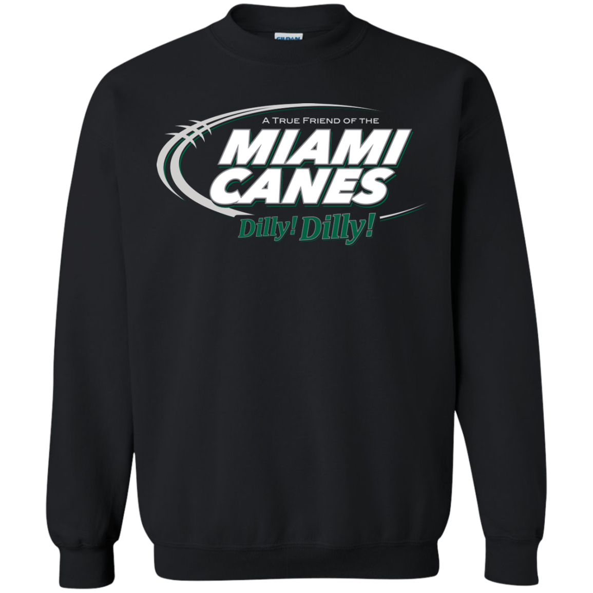 Sweatshirts Black / Small Miami Dilly Dilly Crewneck Sweatshirt