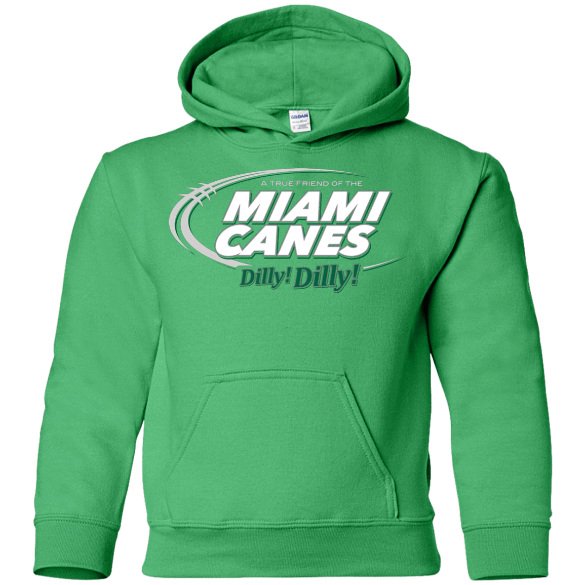 Sweatshirts Irish Green / YS Miami Dilly Dilly Youth Hoodie