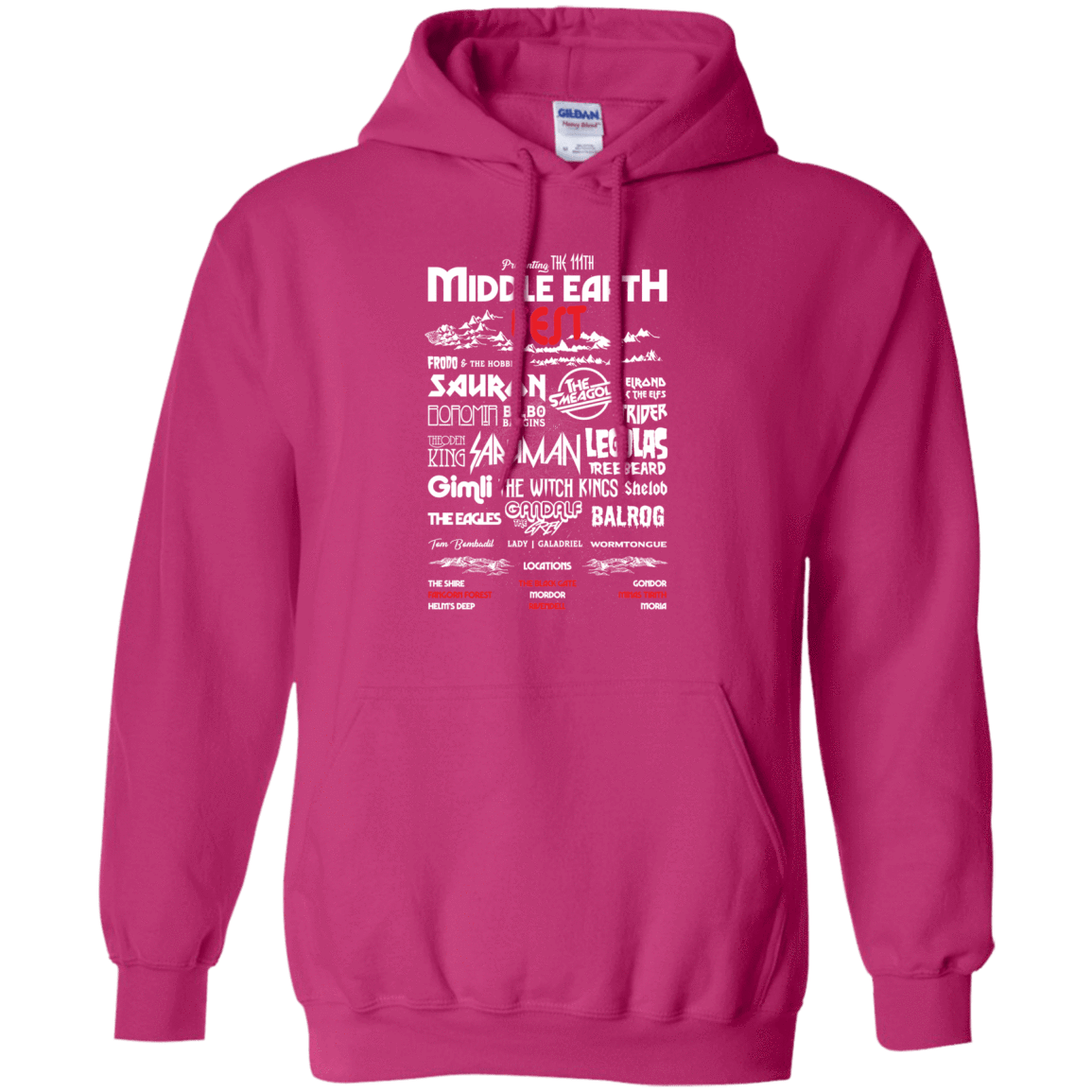 Sweatshirts Heliconia / S Middle Earth Fest Pullover Hoodie