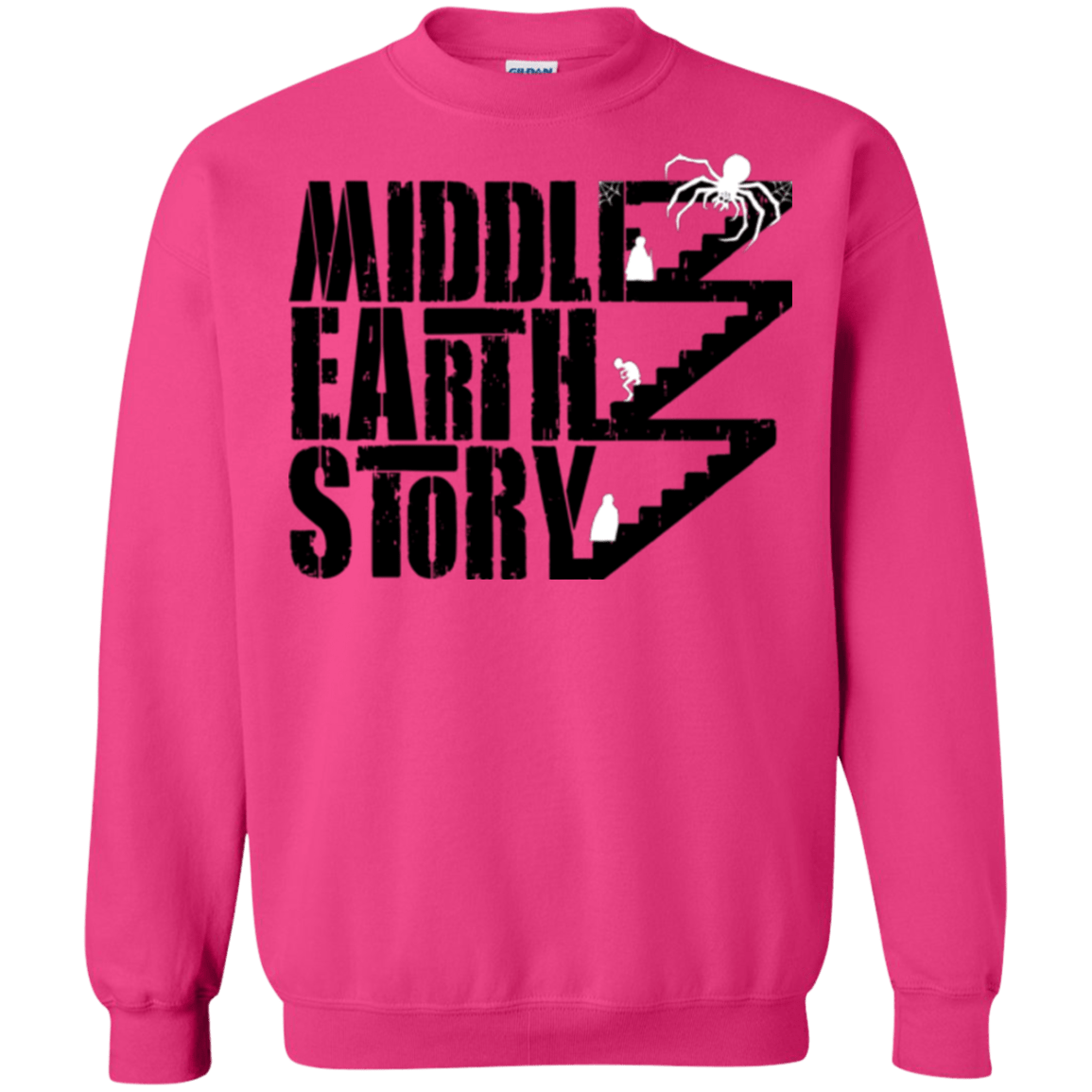 Sweatshirts Heliconia / Small Middle Earth Story Crewneck Sweatshirt