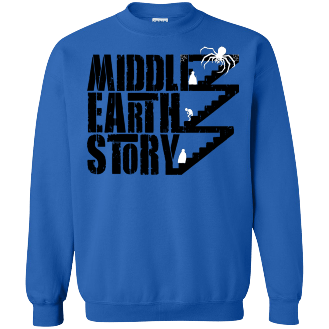 Sweatshirts Royal / Small Middle Earth Story Crewneck Sweatshirt