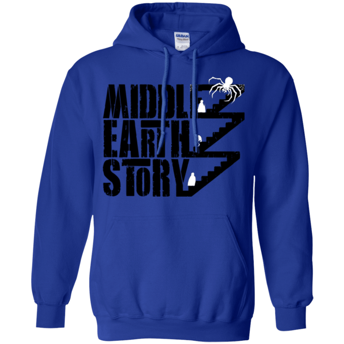 Sweatshirts Royal / Small Middle Earth Story Pullover Hoodie
