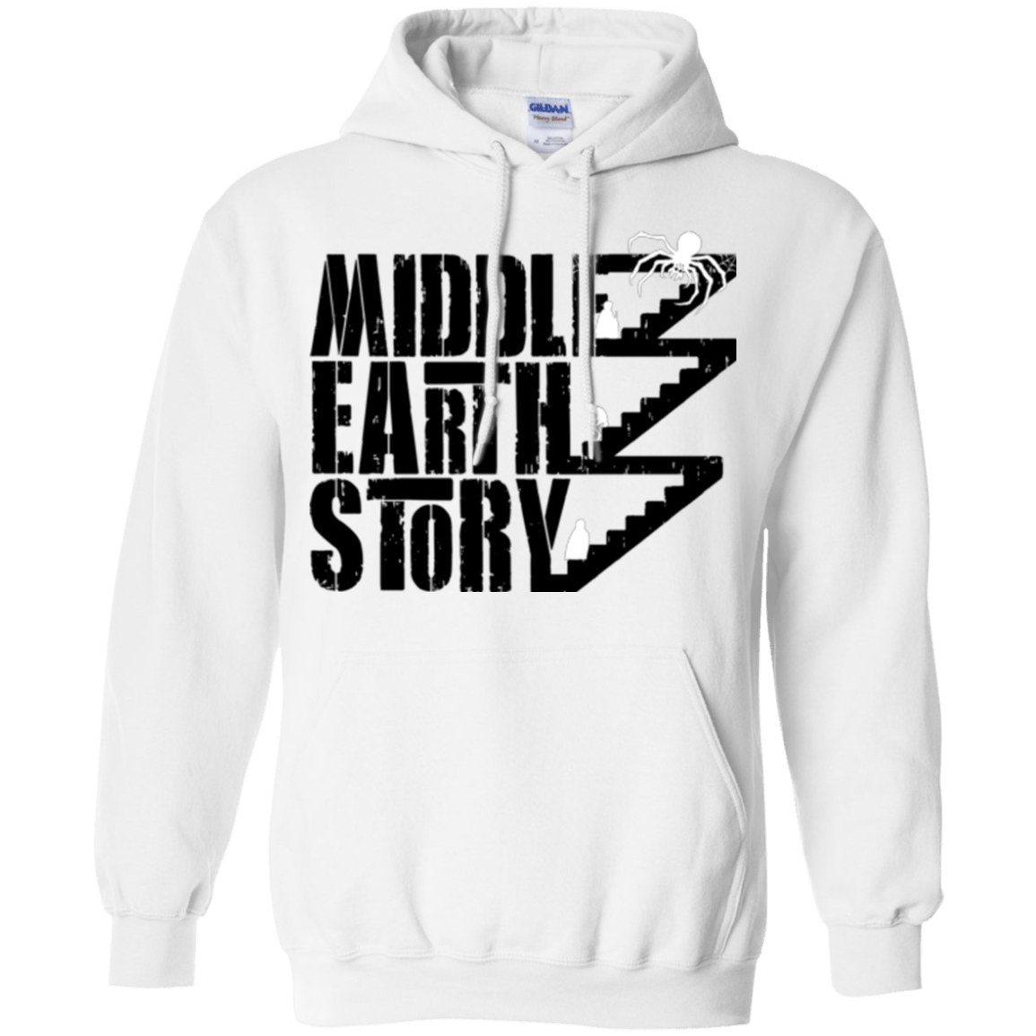 Sweatshirts White / Small Middle Earth Story Pullover Hoodie