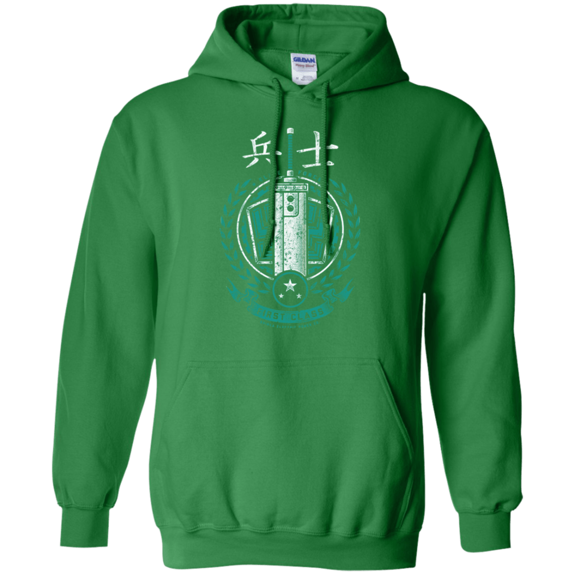 Sweatshirts Irish Green / Small Midgar's Finest Pullover Hoodie