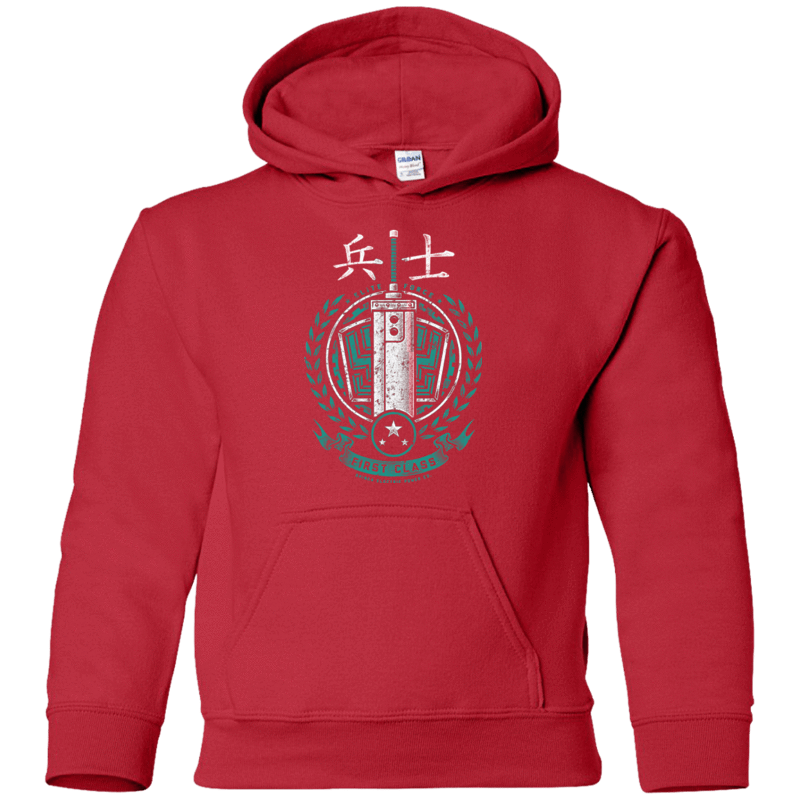 Sweatshirts Red / YS Midgar's Finest Youth Hoodie