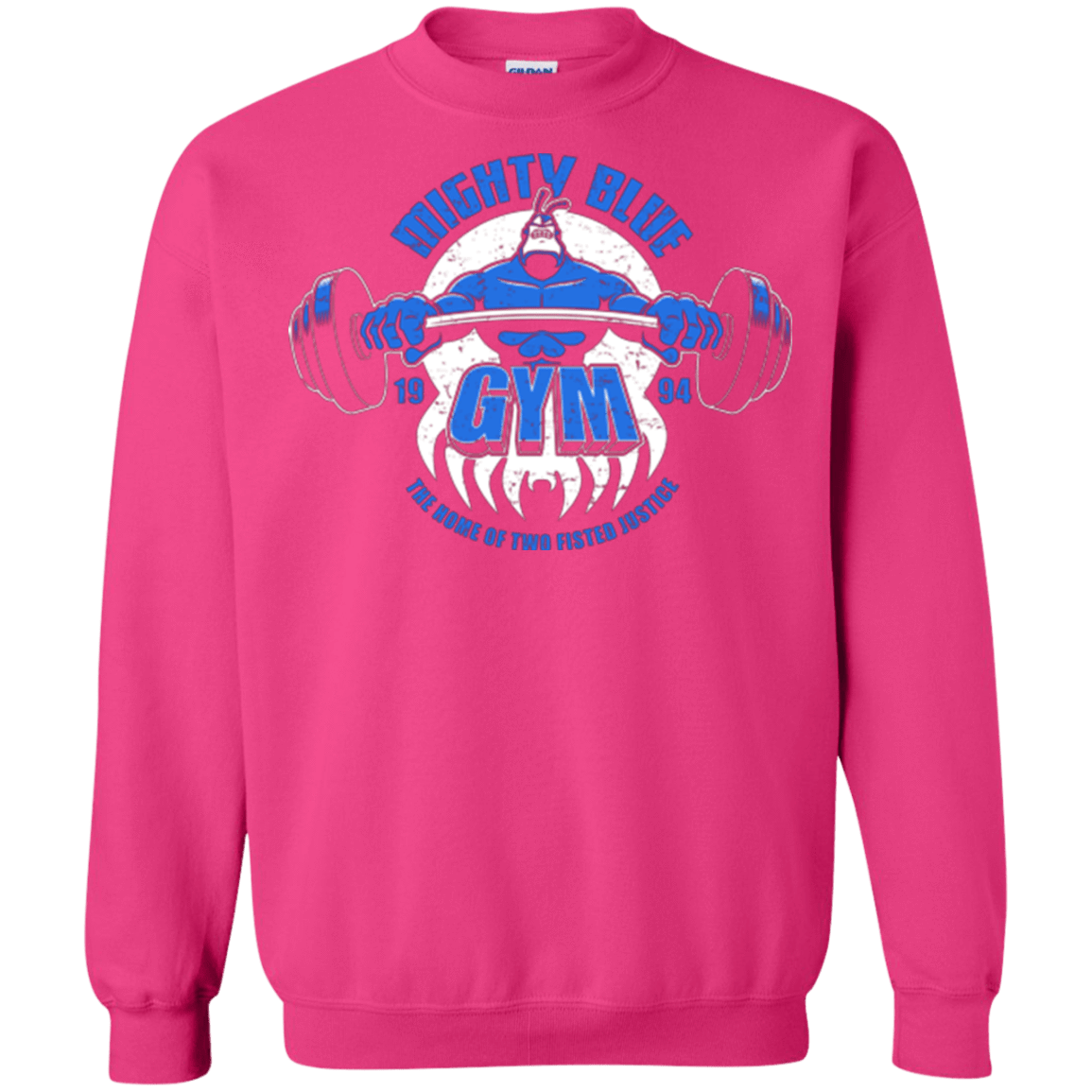 Sweatshirts Heliconia / Small Mighty Blue Gym Crewneck Sweatshirt