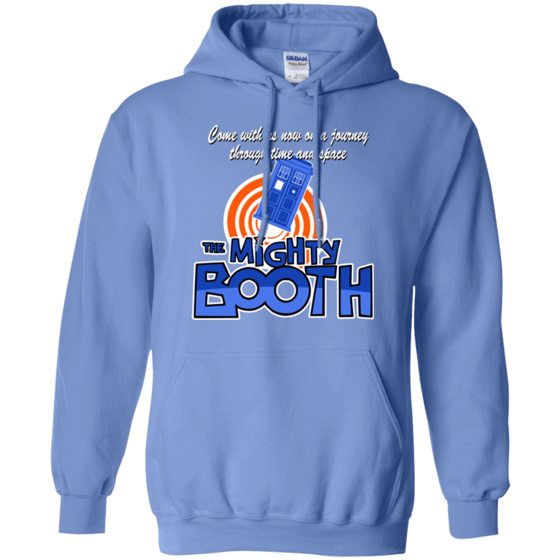 Sweatshirts Carolina Blue / Small Mighty Booth Pullover Hoodie