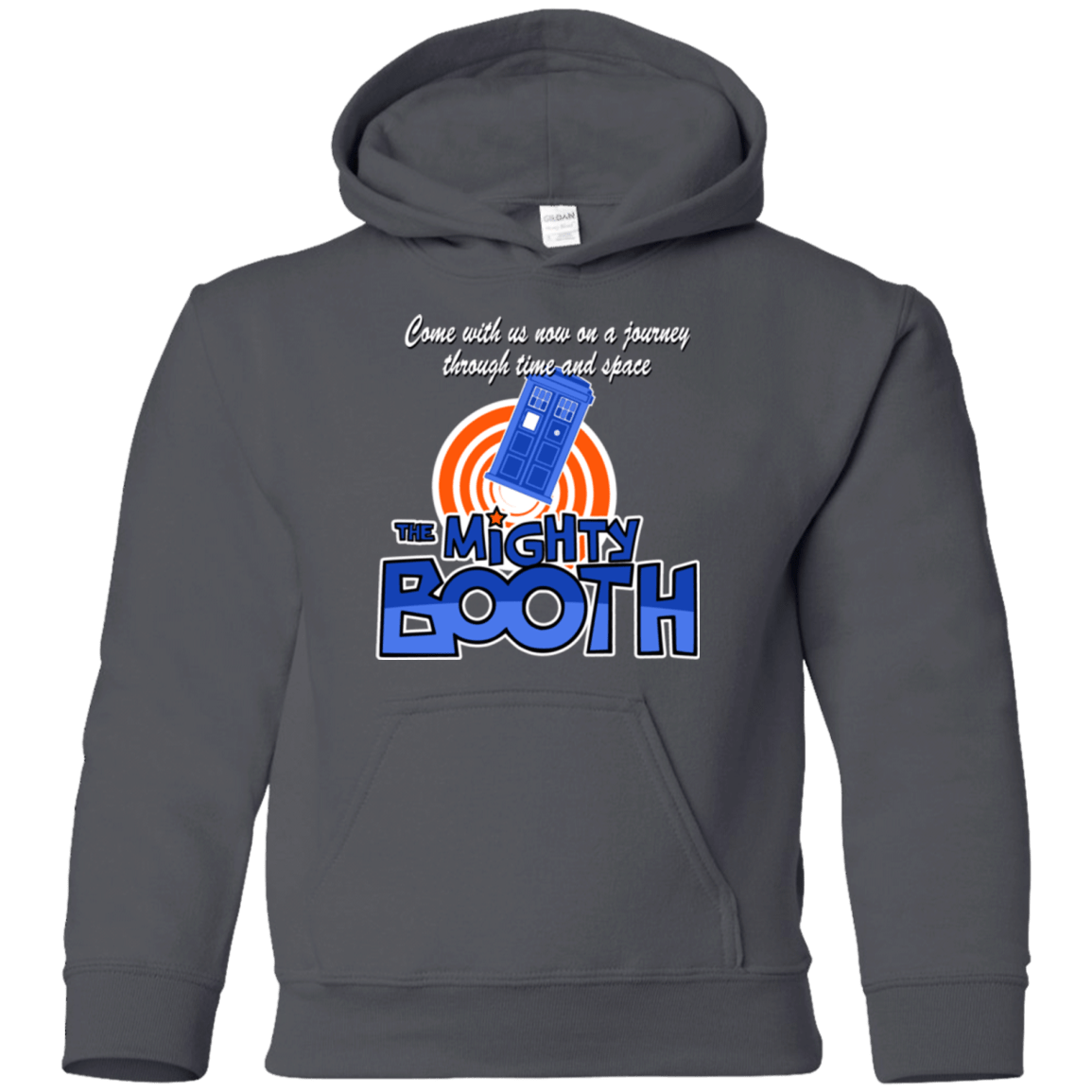 Sweatshirts Charcoal / YS Mighty Booth Youth Hoodie