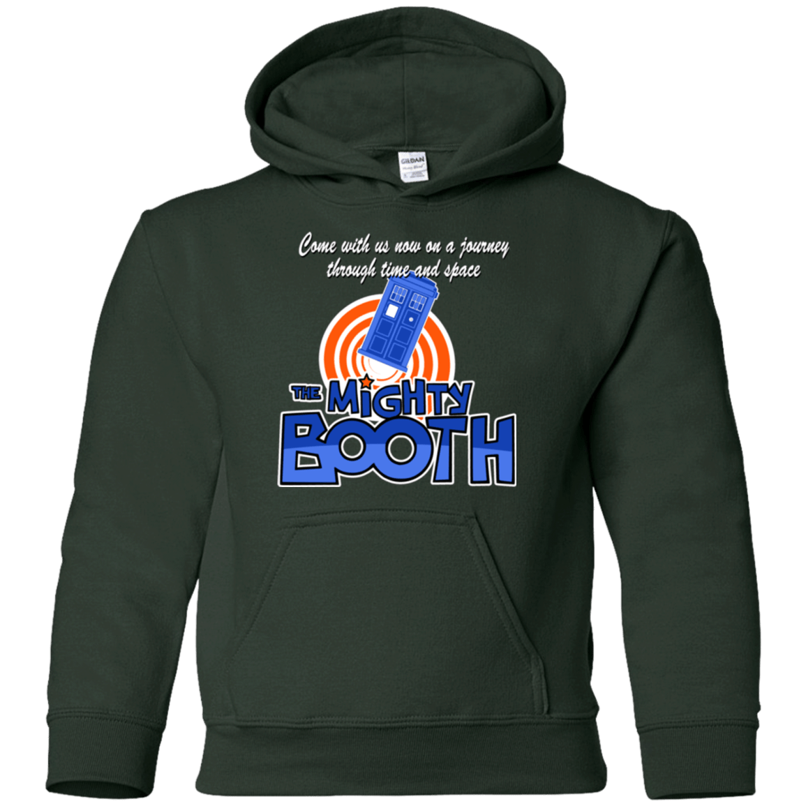 Sweatshirts Forest Green / YS Mighty Booth Youth Hoodie