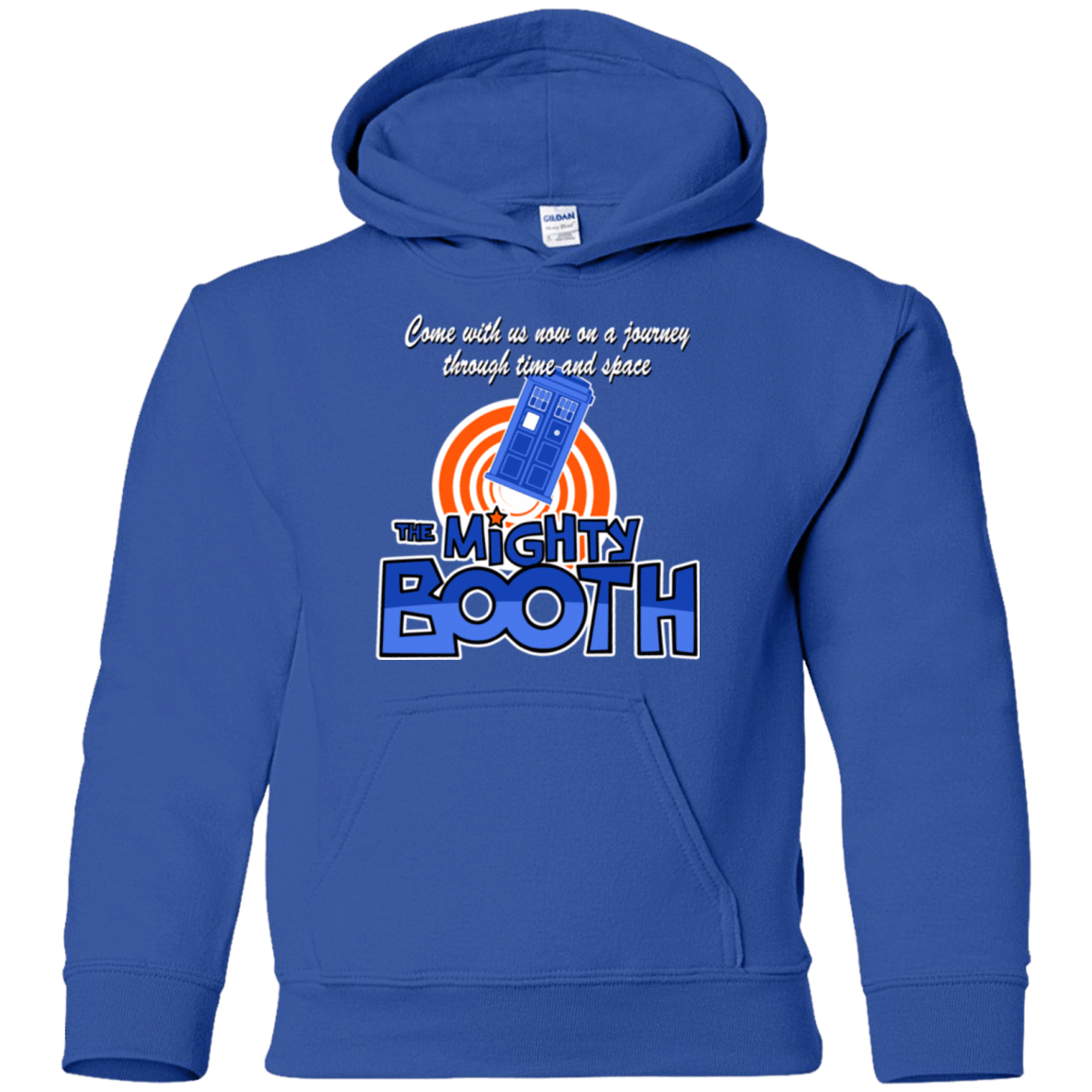 Sweatshirts Royal / YS Mighty Booth Youth Hoodie