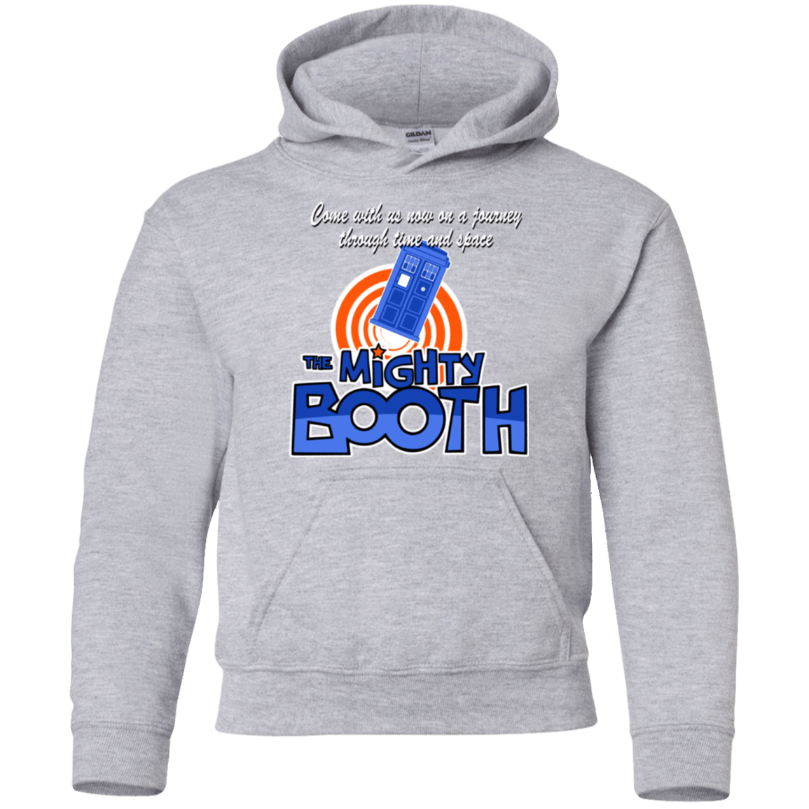 Sweatshirts Sport Grey / YS Mighty Booth Youth Hoodie