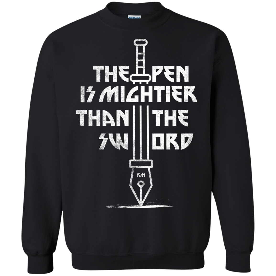 Sweatshirts Black / S Mighty Pen Crewneck Sweatshirt
