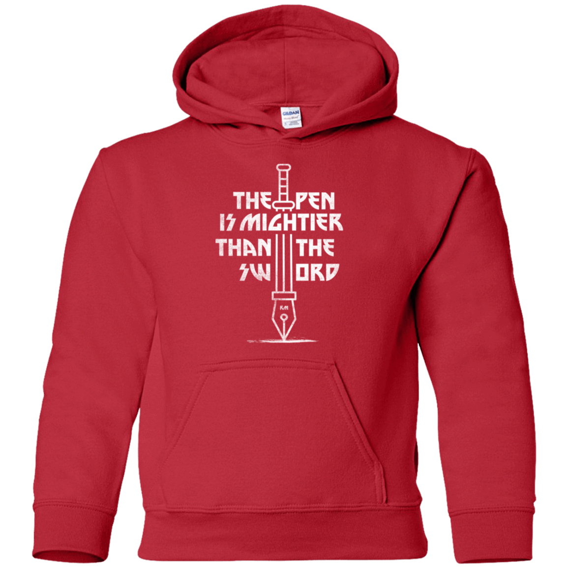 Sweatshirts Red / YS Mighty Pen Youth Hoodie