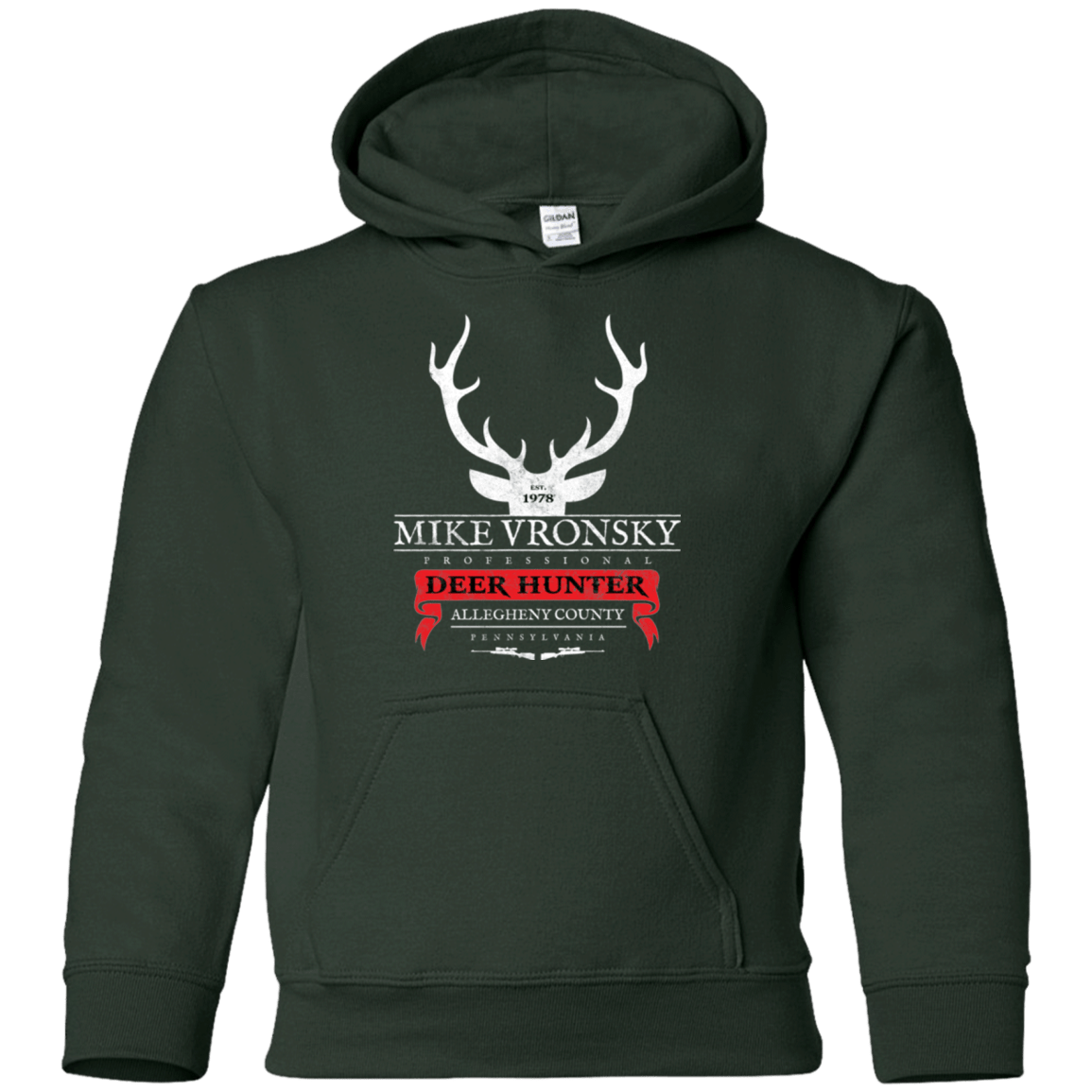 Sweatshirts Forest Green / YS Mike Vronsky Youth Hoodie