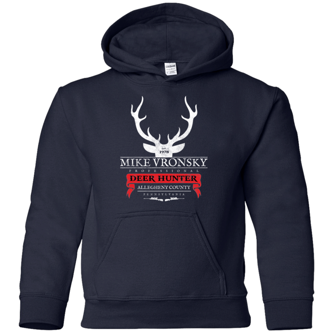 Sweatshirts Navy / YS Mike Vronsky Youth Hoodie