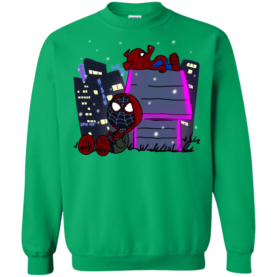 Sweatshirts Irish Green / S Miles and Porker Crewneck Sweatshirt