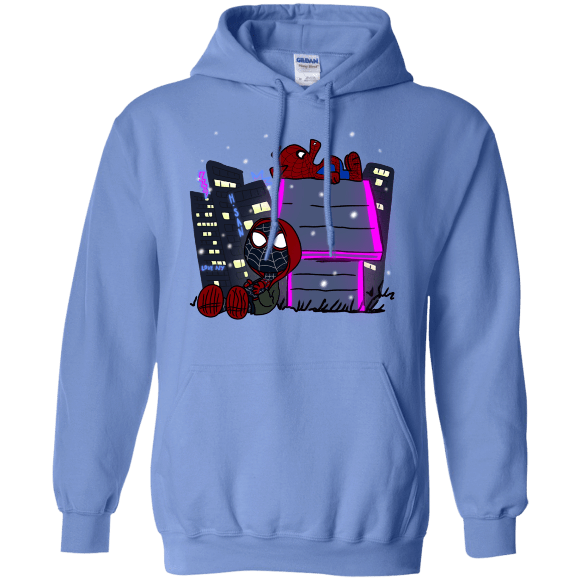 Sweatshirts Carolina Blue / S Miles and Porker Pullover Hoodie