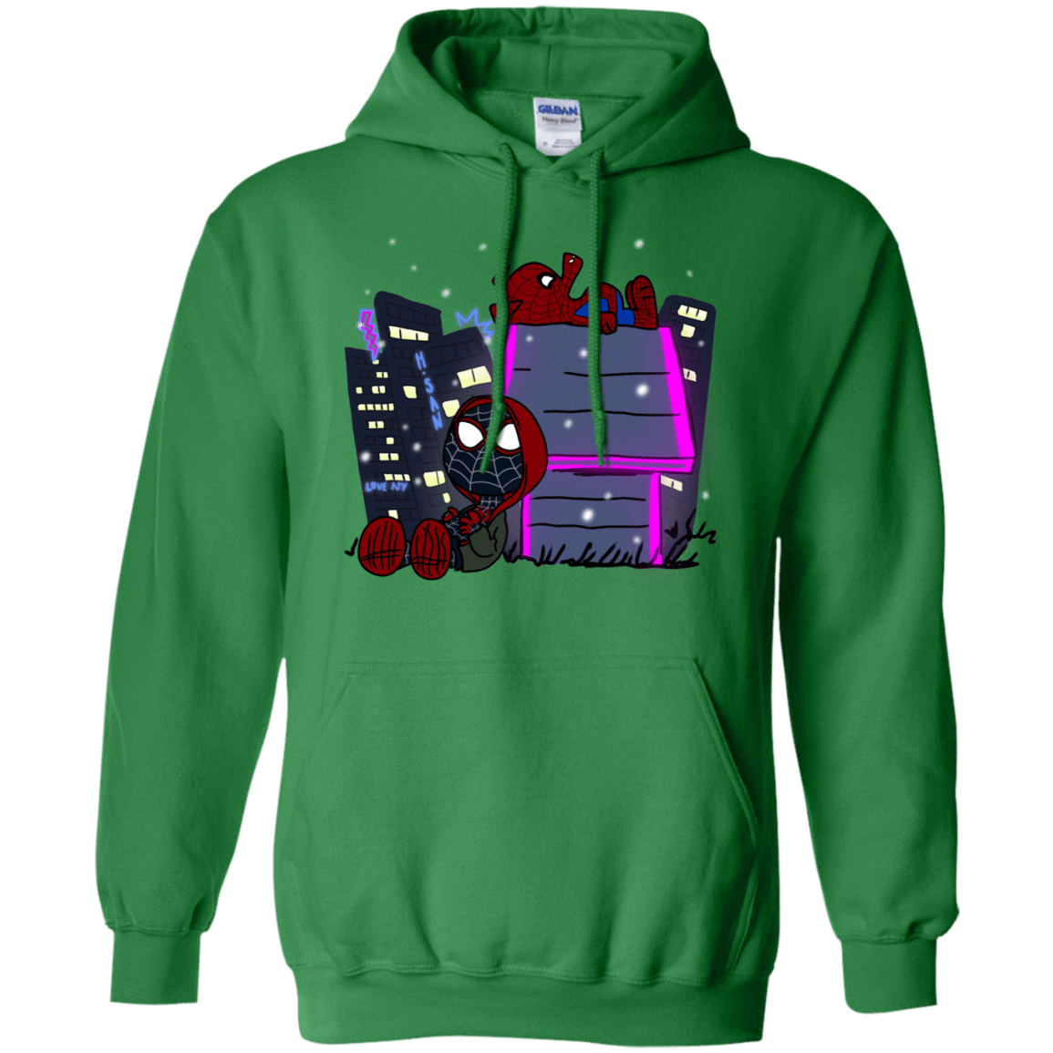 Sweatshirts Irish Green / S Miles and Porker Pullover Hoodie