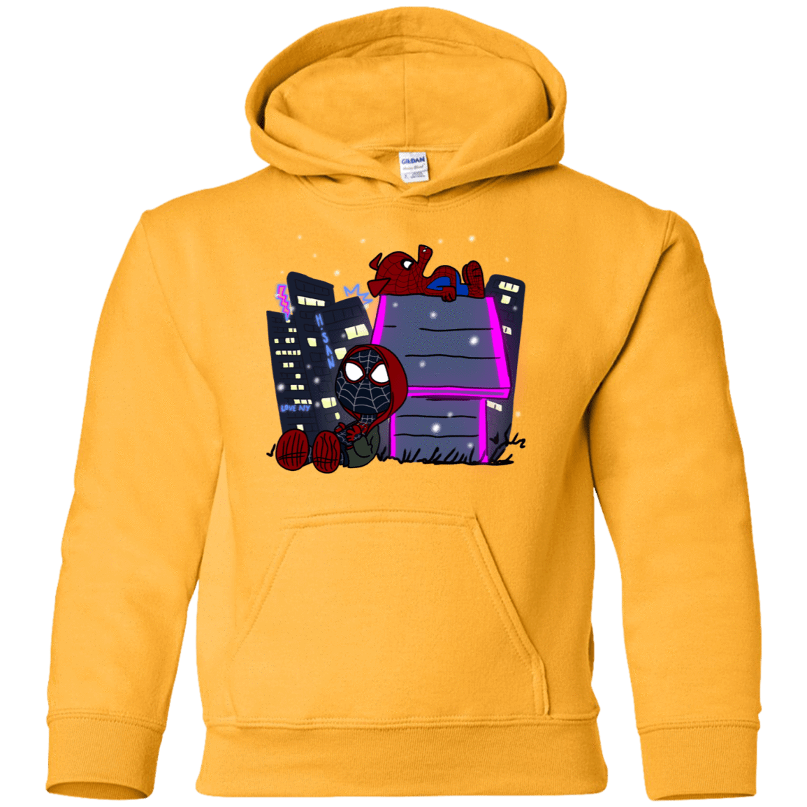 Sweatshirts Gold / YS Miles and Porker Youth Hoodie