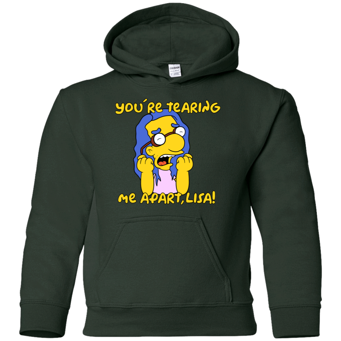 Sweatshirts Forest Green / YS Milhouse Wiseau Youth Hoodie