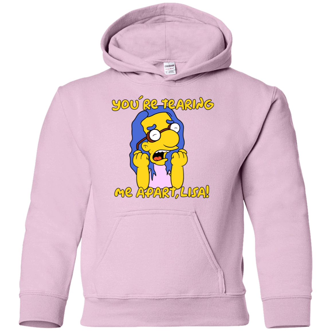 Sweatshirts Light Pink / YS Milhouse Wiseau Youth Hoodie