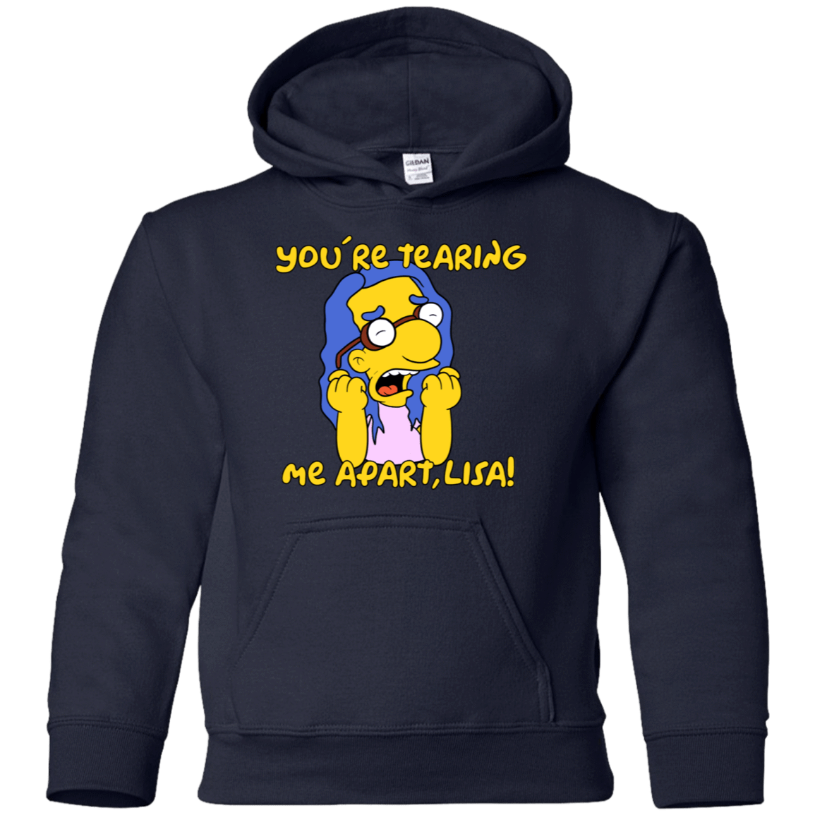 Sweatshirts Navy / YS Milhouse Wiseau Youth Hoodie