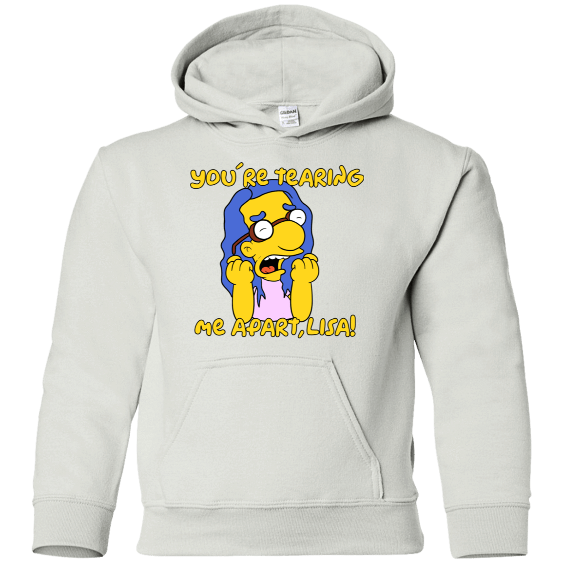 Sweatshirts White / YS Milhouse Wiseau Youth Hoodie