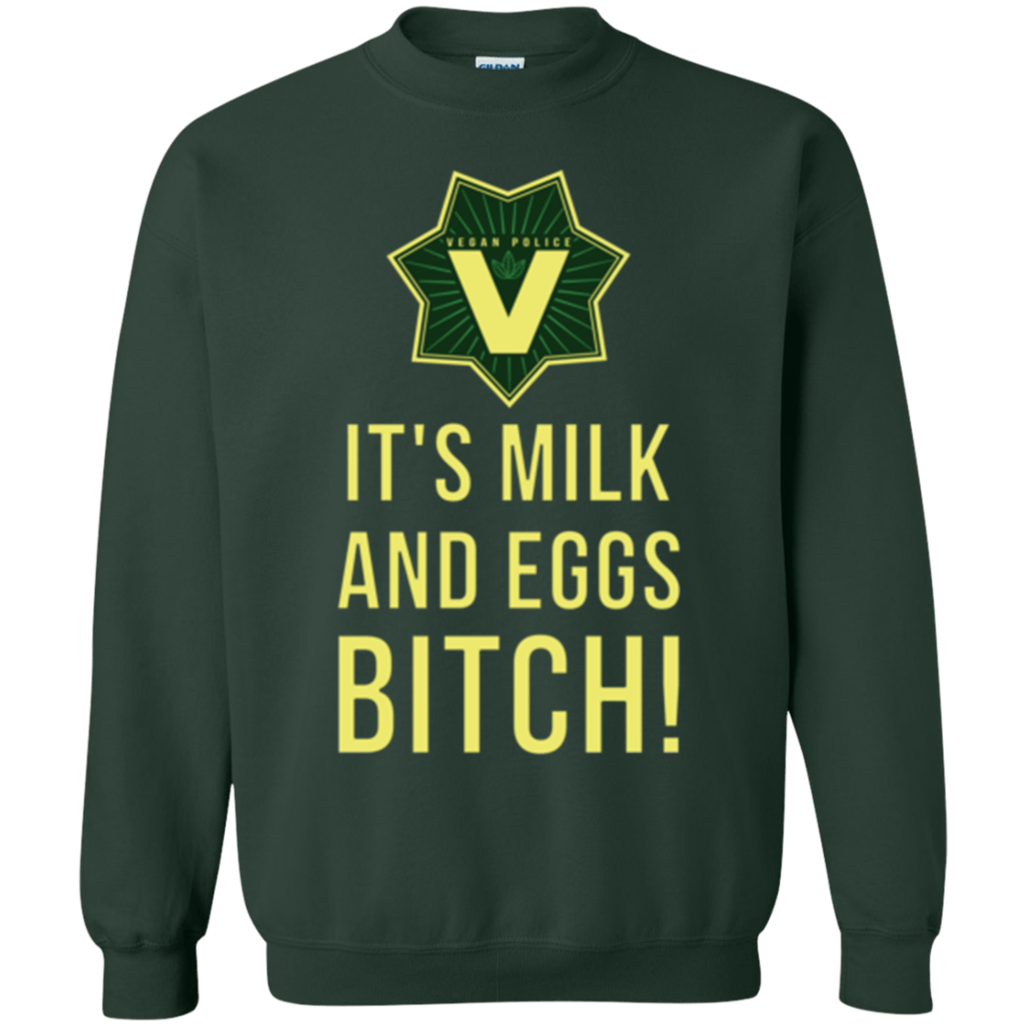 Sweatshirts Forest Green / Small Milk and Eggs Crewneck Sweatshirt