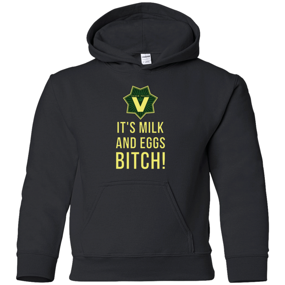 Sweatshirts Black / YS Milk and Eggs Youth Hoodie