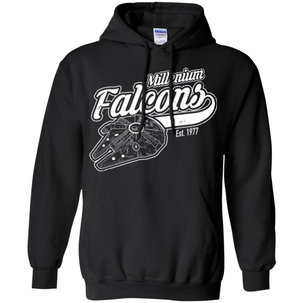 Sweatshirts Black / Small Millenium falcons Pullover Hoodie
