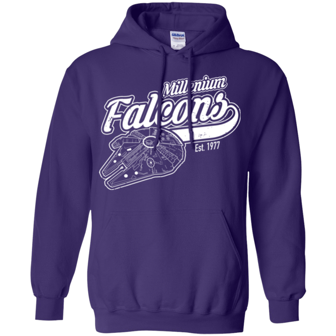 Sweatshirts Purple / Small Millenium falcons Pullover Hoodie