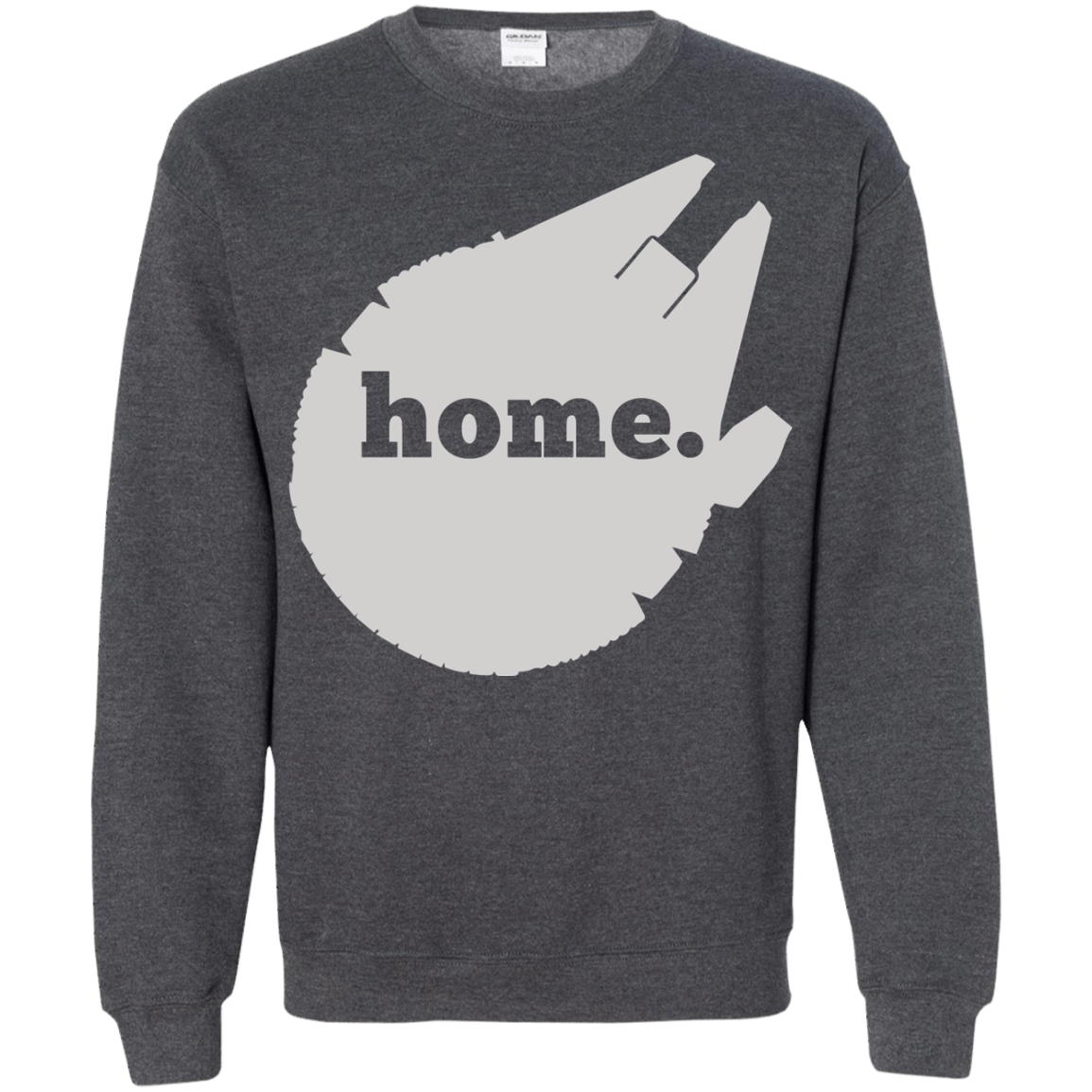 Sweatshirts Dark Heather / S Millennium Home Crewneck Sweatshirt