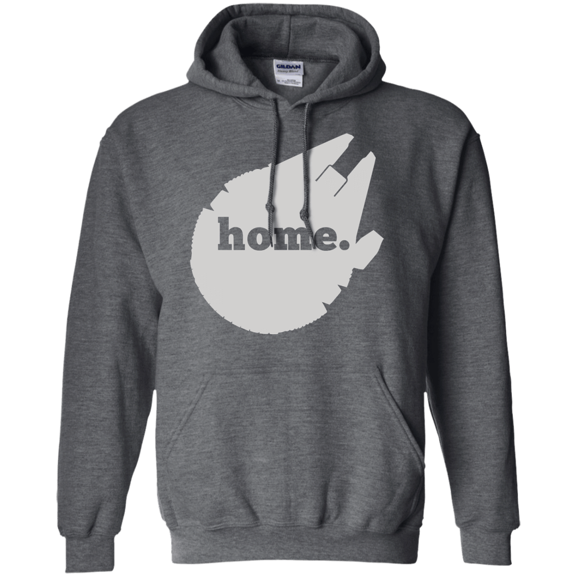 Sweatshirts Dark Heather / S Millennium Home Pullover Hoodie