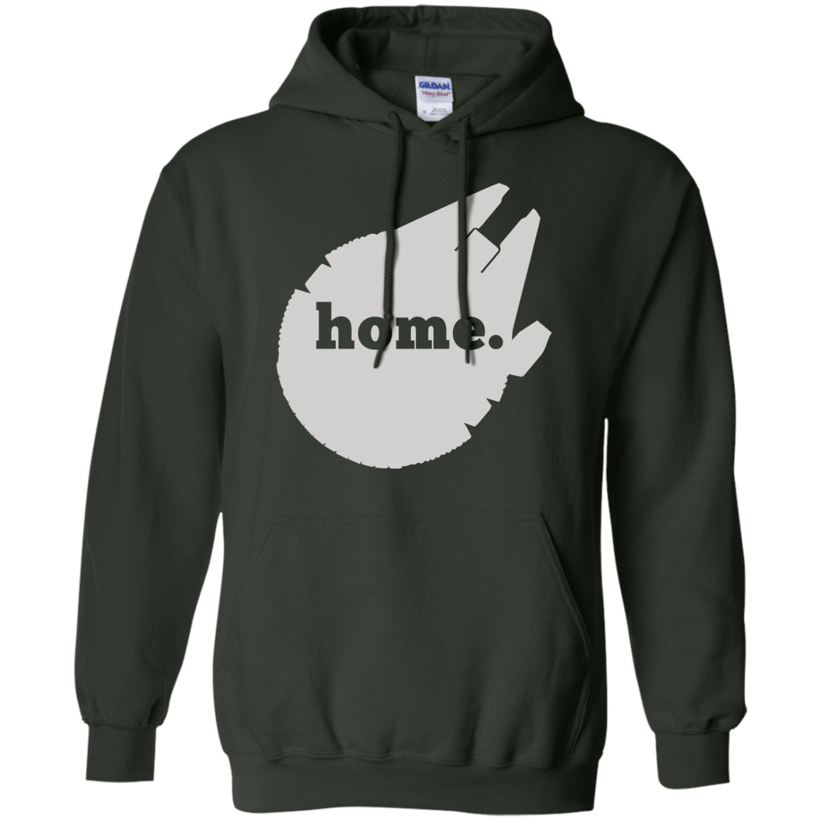 Sweatshirts Forest Green / S Millennium Home Pullover Hoodie