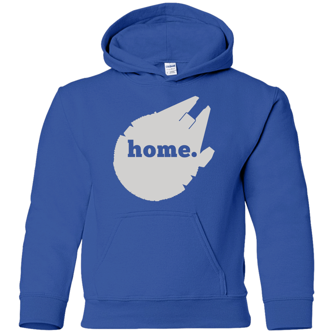 Sweatshirts Royal / YS Millennium Home Youth Hoodie