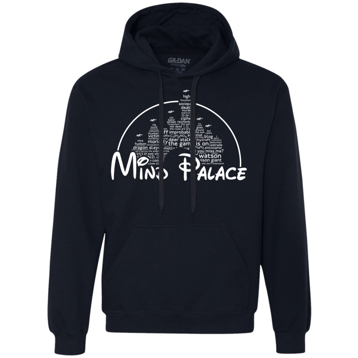 Sweatshirts Navy / Small Mind Palace Premium Fleece Hoodie